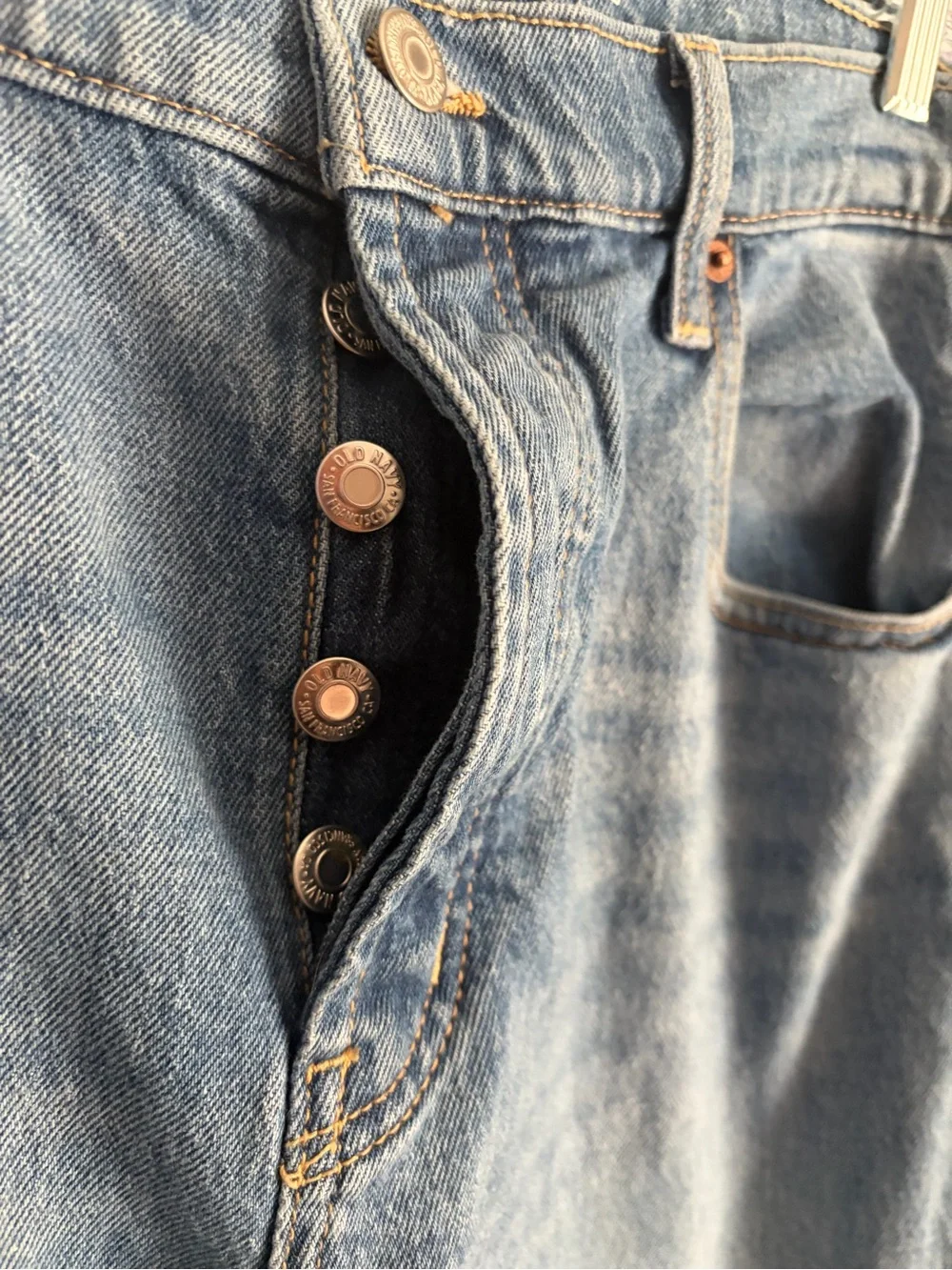 Old Navy Women's Light Blue Straight Jeans